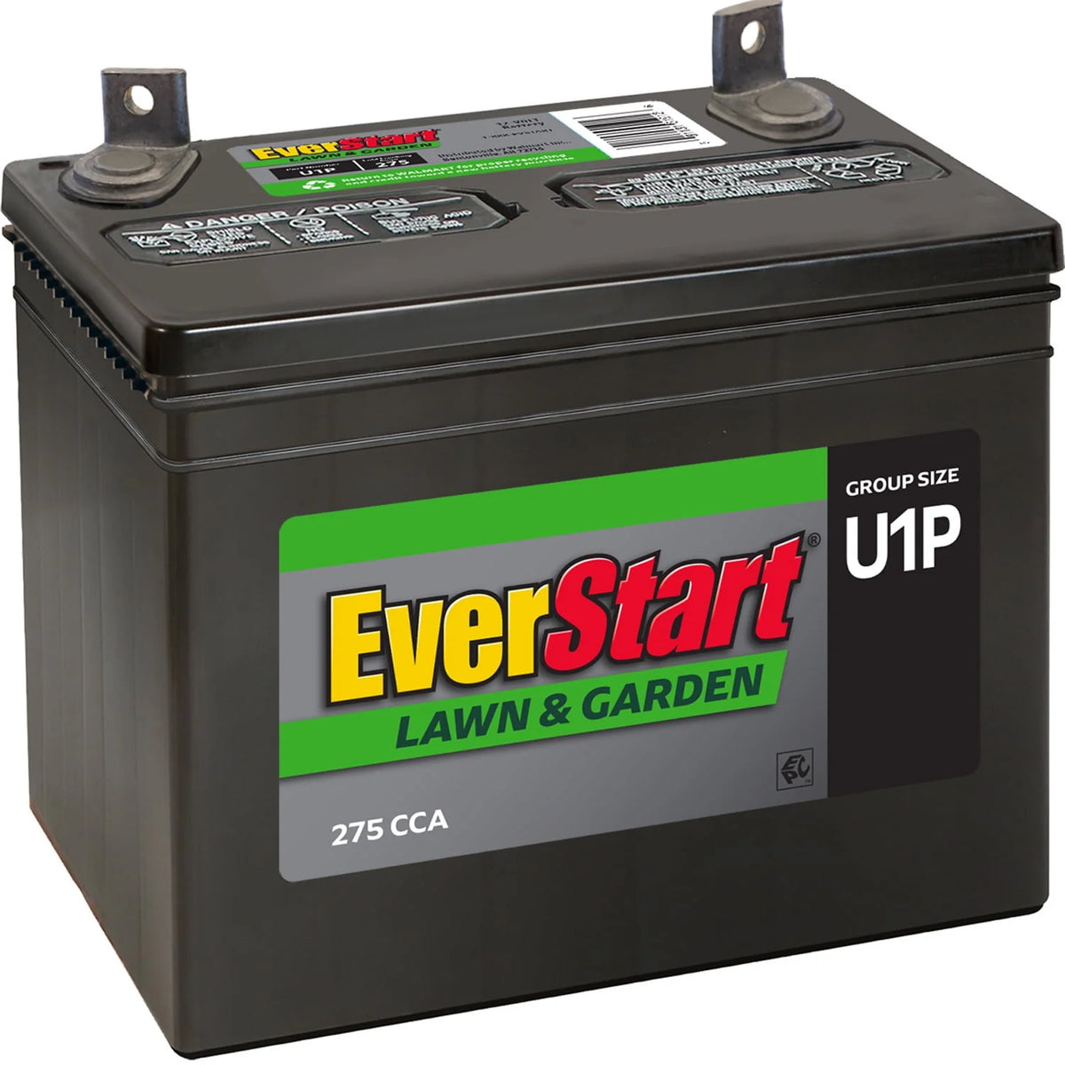 Group Size U1P 12 Volt 275 CCA Lawn and Garden Lead Acid Battery O9953