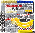 233pcs Technic Gears Axle Pin Connector Cam Worm Cogs Steering Parts Differential Engine Kit B138437