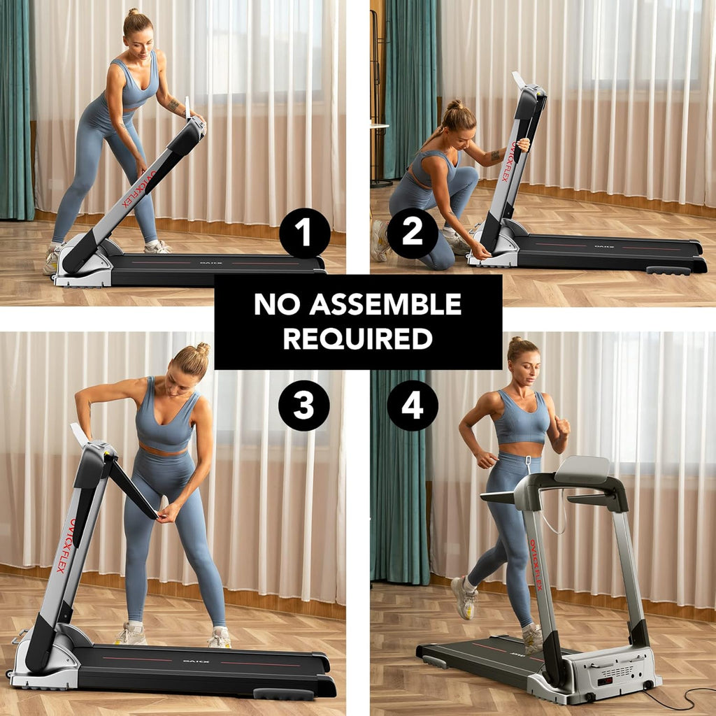 Foldable Compact Electric Treadmill L56352