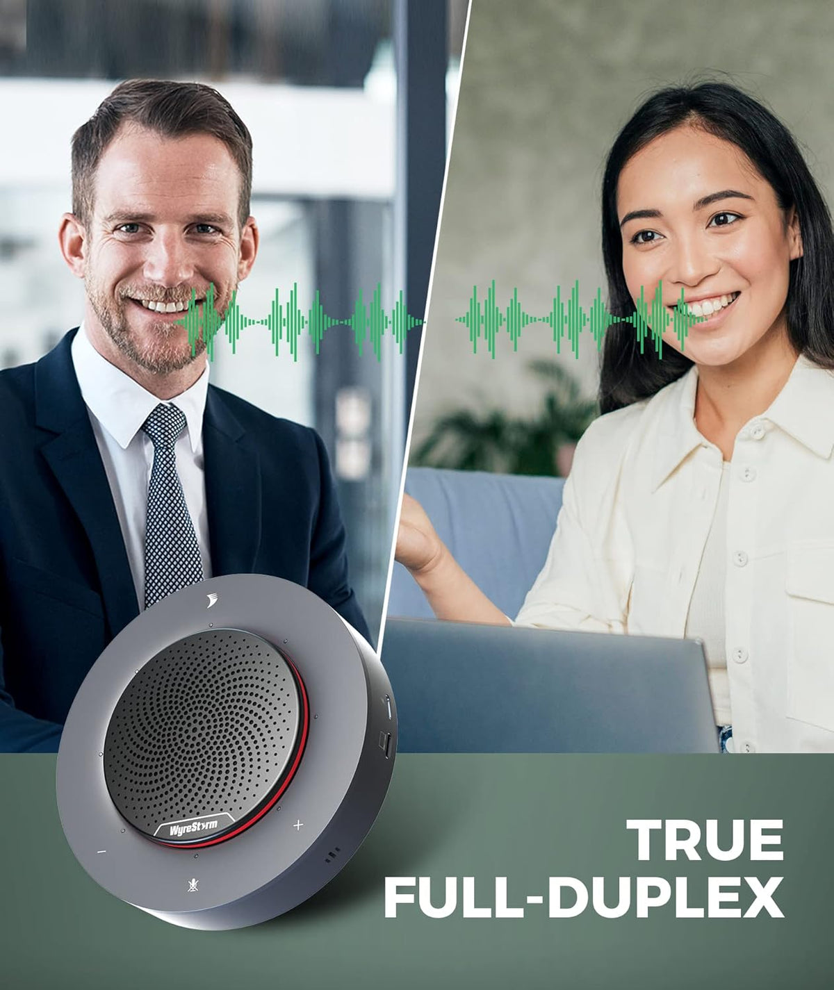 Conference Speaker with 4 Noise-canceling Mics and USB-C Docking Function V760