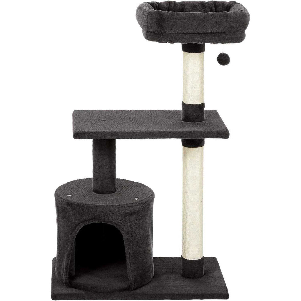 38-in Cat Tree with Condo and Top Perch H5525
