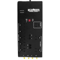 Smart Surge Protector 3600 Joules 8 Outlets 3-Prong Plug D961