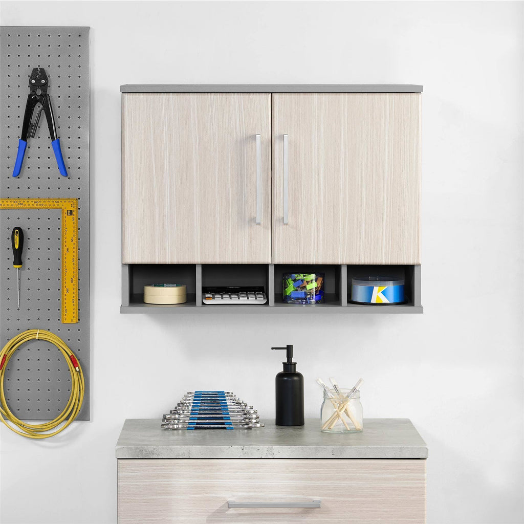 Gray Wall Cabinet I2903