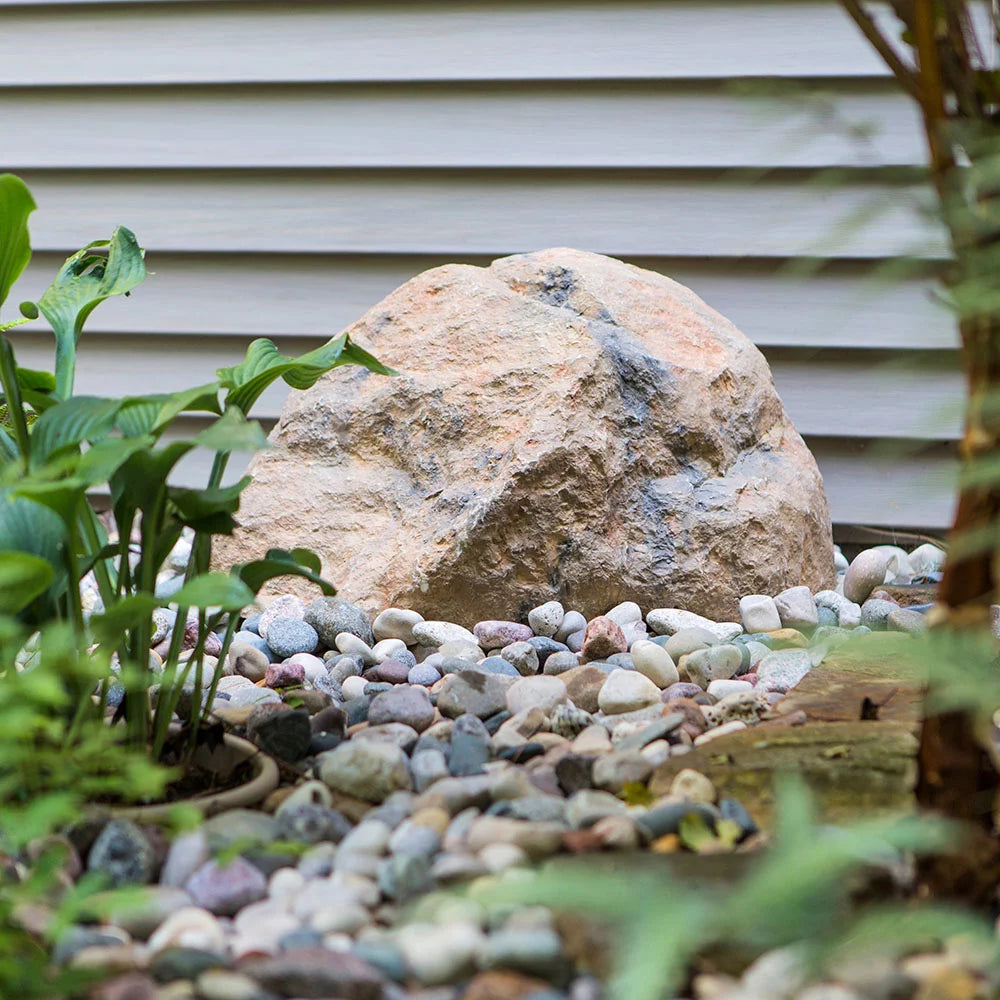 Small Tan Artificial Rock D44230