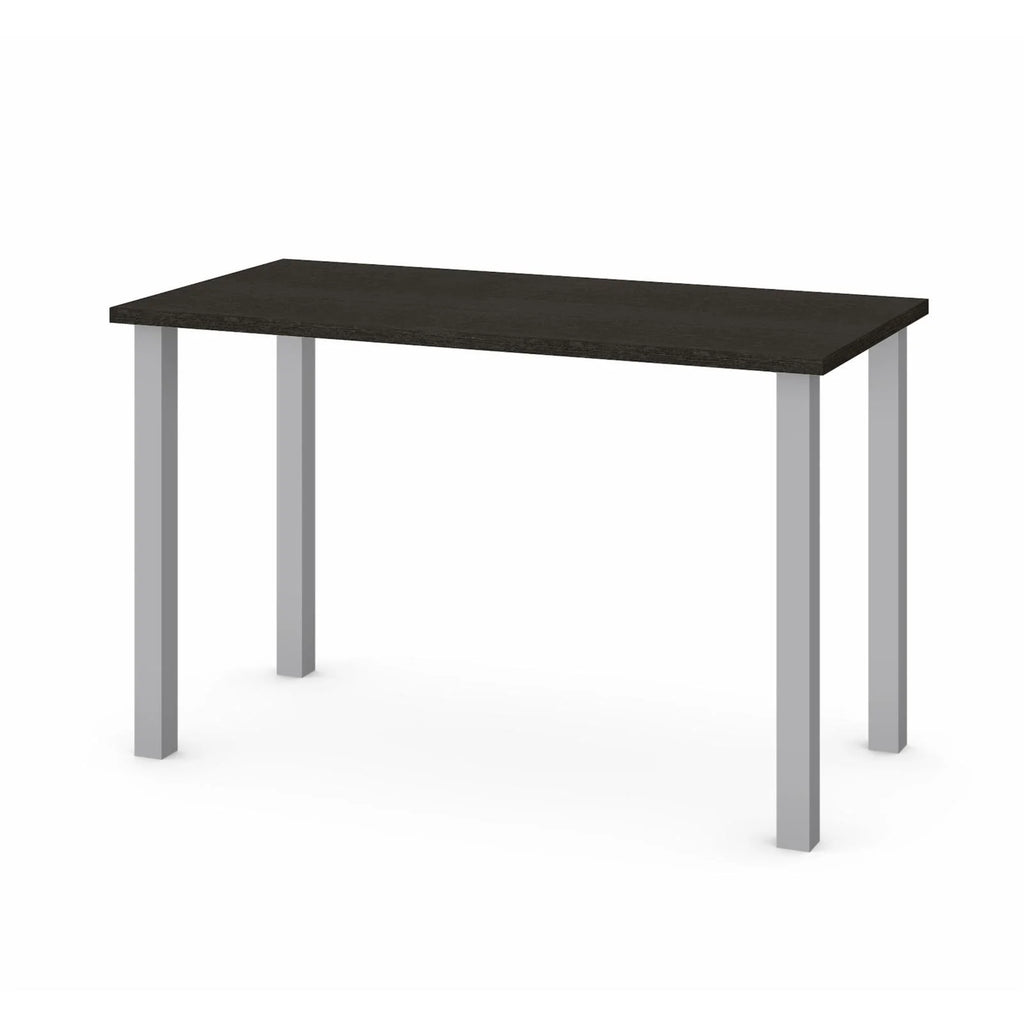 48W Table Desk with Square Metal Legs V696
