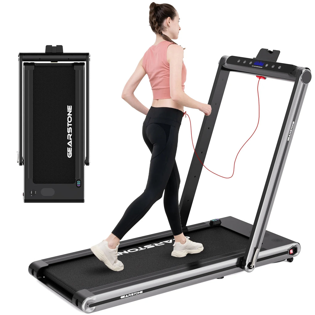 2 in 1 Folding Treadmill J152314