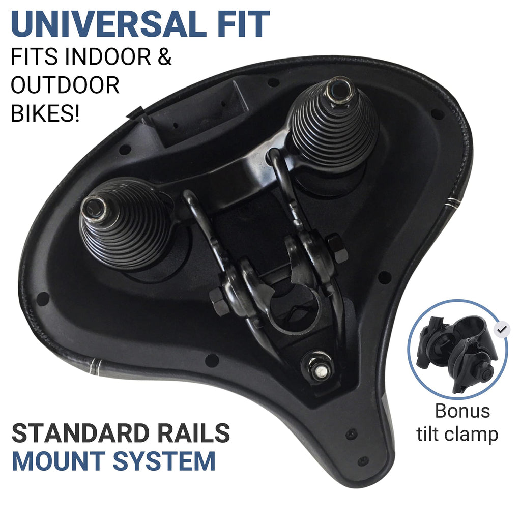 Oversized Extra Wide Bike Seat with Foam Padding V44065