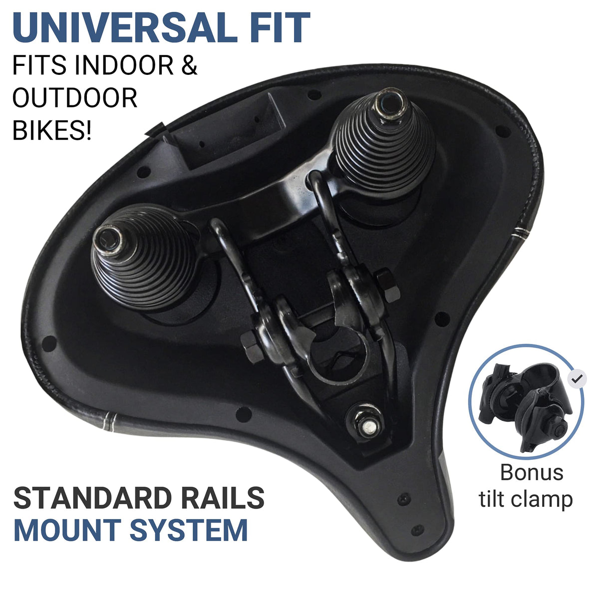 Oversized Extra Wide Bike Seat with Foam Padding V44065