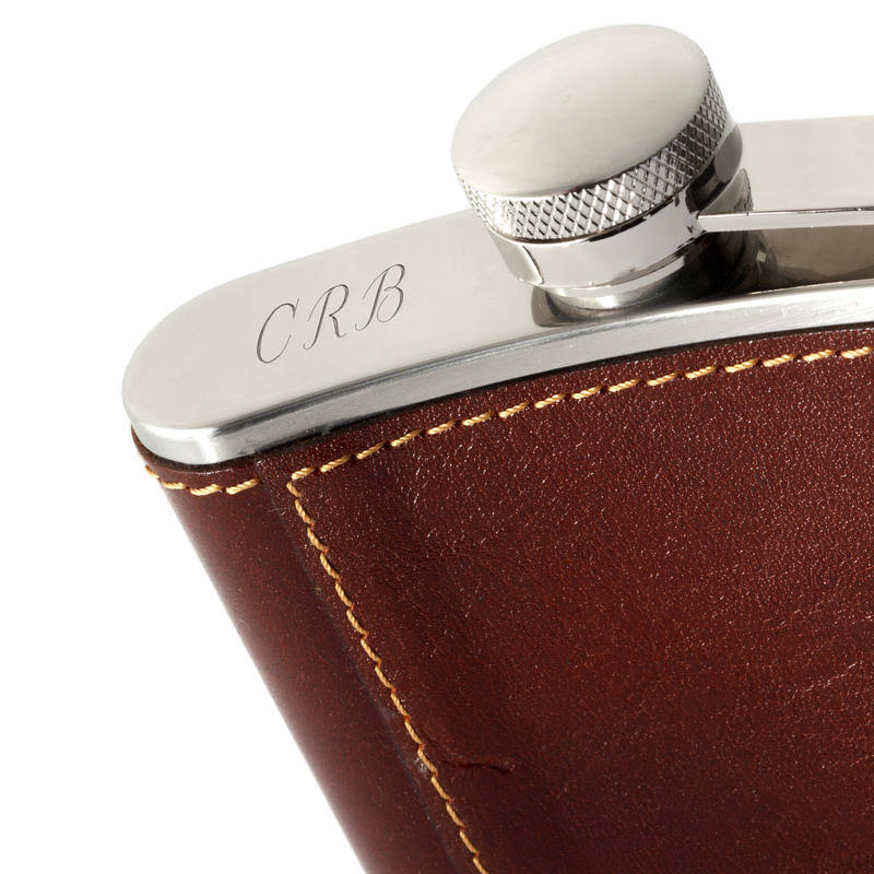 5oz Leather Hip Flask A419