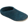 Open Heel Petrol Shoes O1548
