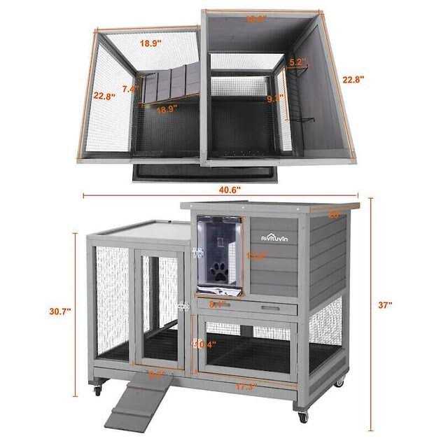Outdoor Bunny Hutch Q9024