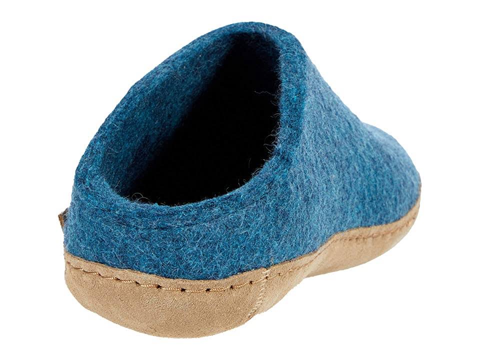 Open Heel Petrol Shoes O1548