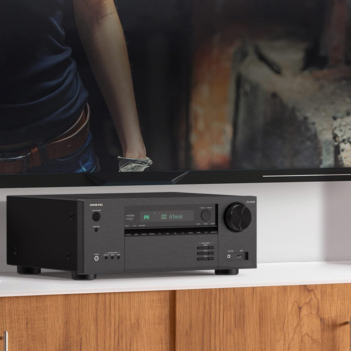 7.2-Channel Network AV Receiver Black D527