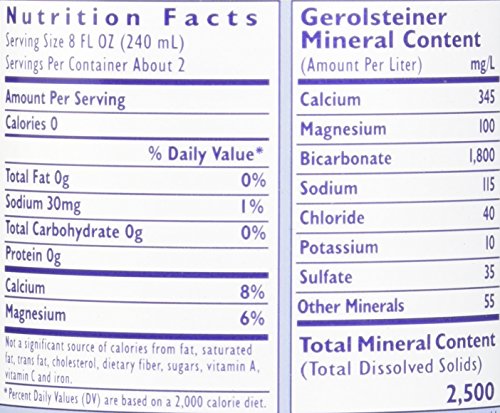 Sparkling Mineral Water, 16.9 Fl Oz (Pack of 6) E25041