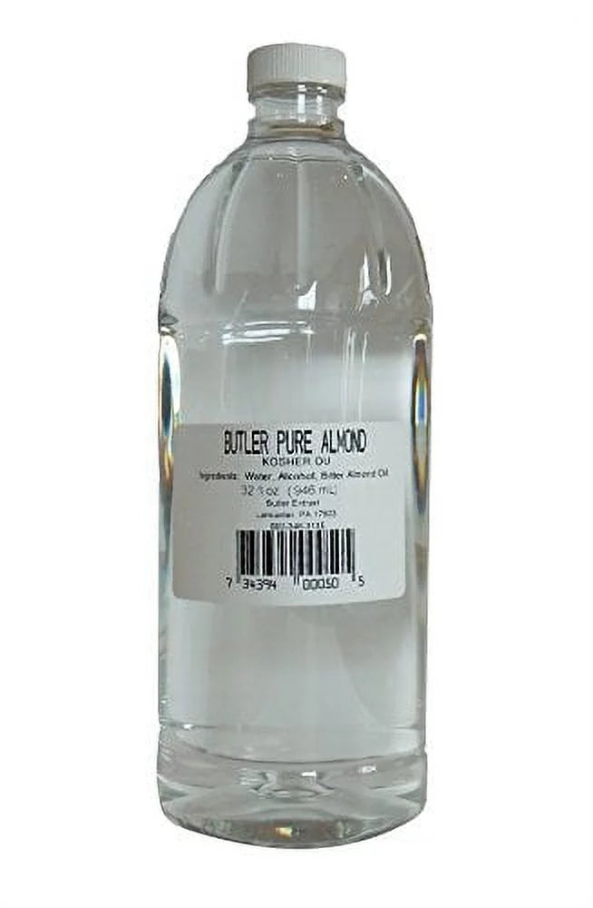 Pure Almond Extract - 32 Oz Bottle H3196