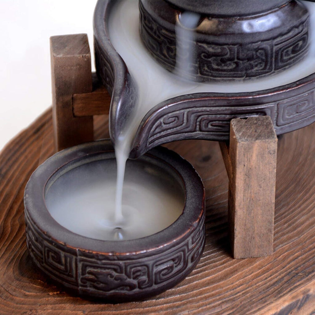 Handmade Ceramic Backflow Incense Burner V926264