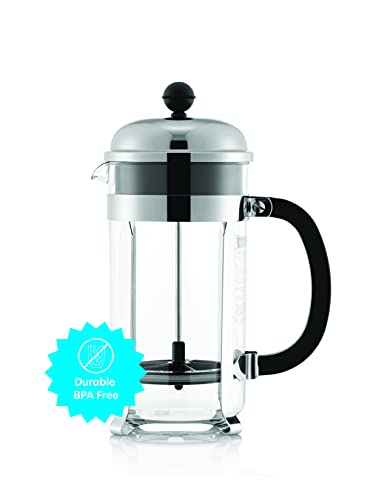 12oz French Press Coffee Maker with BPA-Free Tritan Plastic Carafe D82942