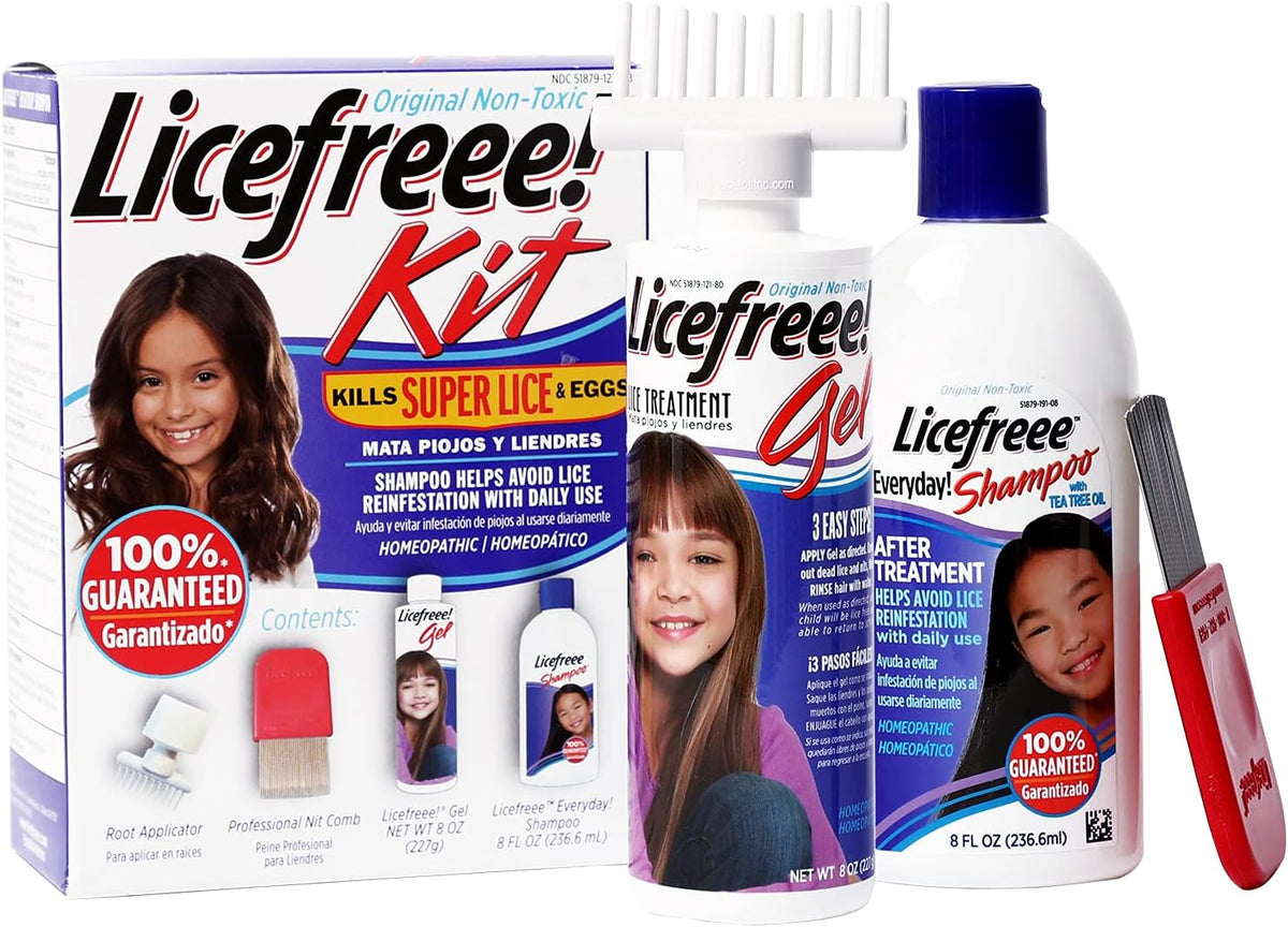 4 Piece Lice Killing Treatment Kit U24892