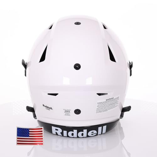 Adult Football Helmet with White Facemask C999086