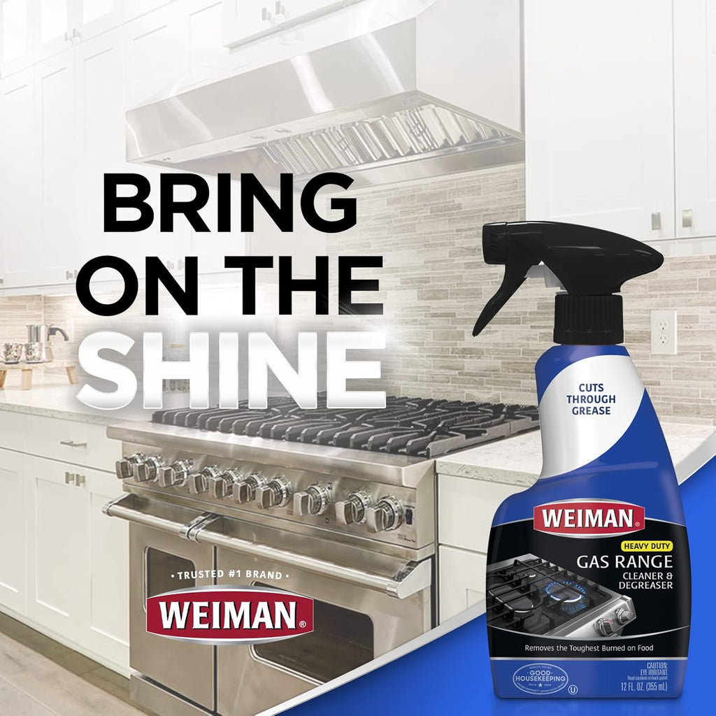 12 Ounce Gas Range Cleaner and Degreaser J4500