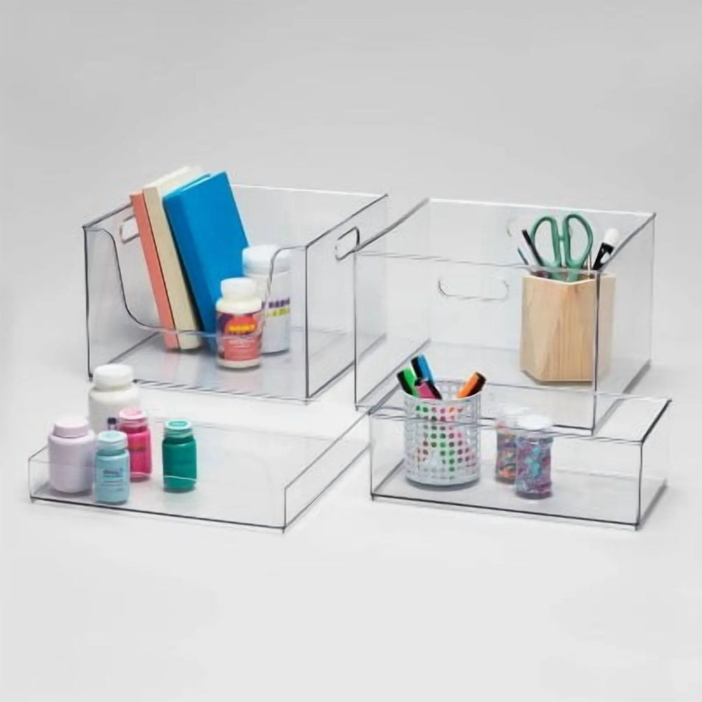 12" x 12" x 8" Open Front Storage Bin T736522