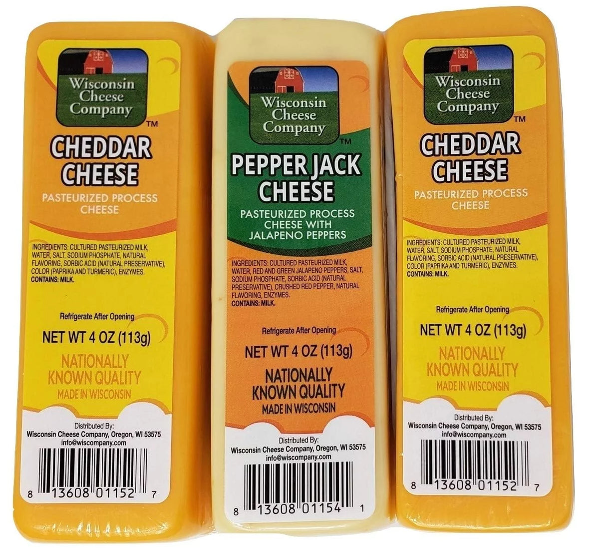 100% Wisconsin Cheese Cracker & Sausage Sampler Gift Basket P770