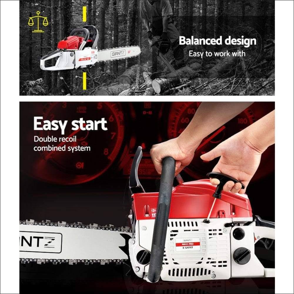 58cc Petrol Chainsaw F7245