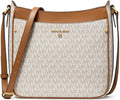 Large North/South Top Zip Crossbody Brown/Acorn K47142