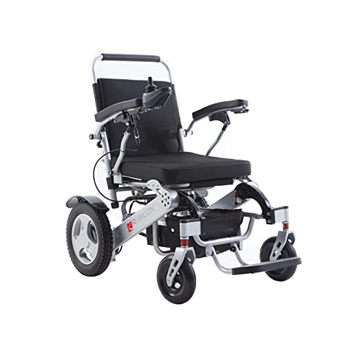 Electric Wheelchair, All Terrain, Powerful Brushless 600W Motors, Heavy Duty, Foldable Q39571