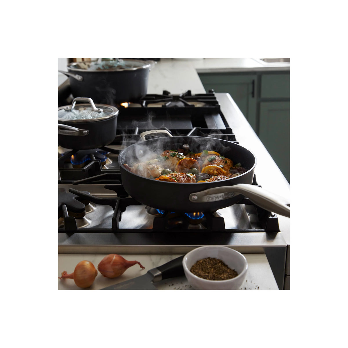 11-Inch Nonstick Square Griddle Pan Z495