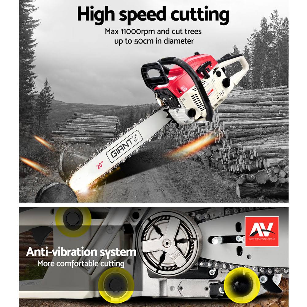 58cc Petrol Chainsaw F7245