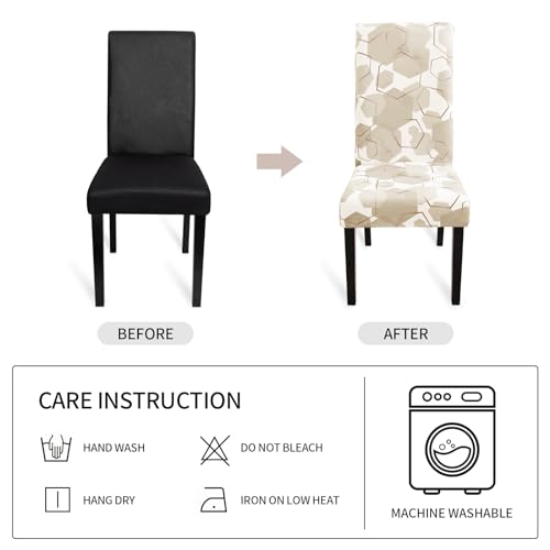 Royal Blue Set of 6 Stretch Dining Chair Covers V3202