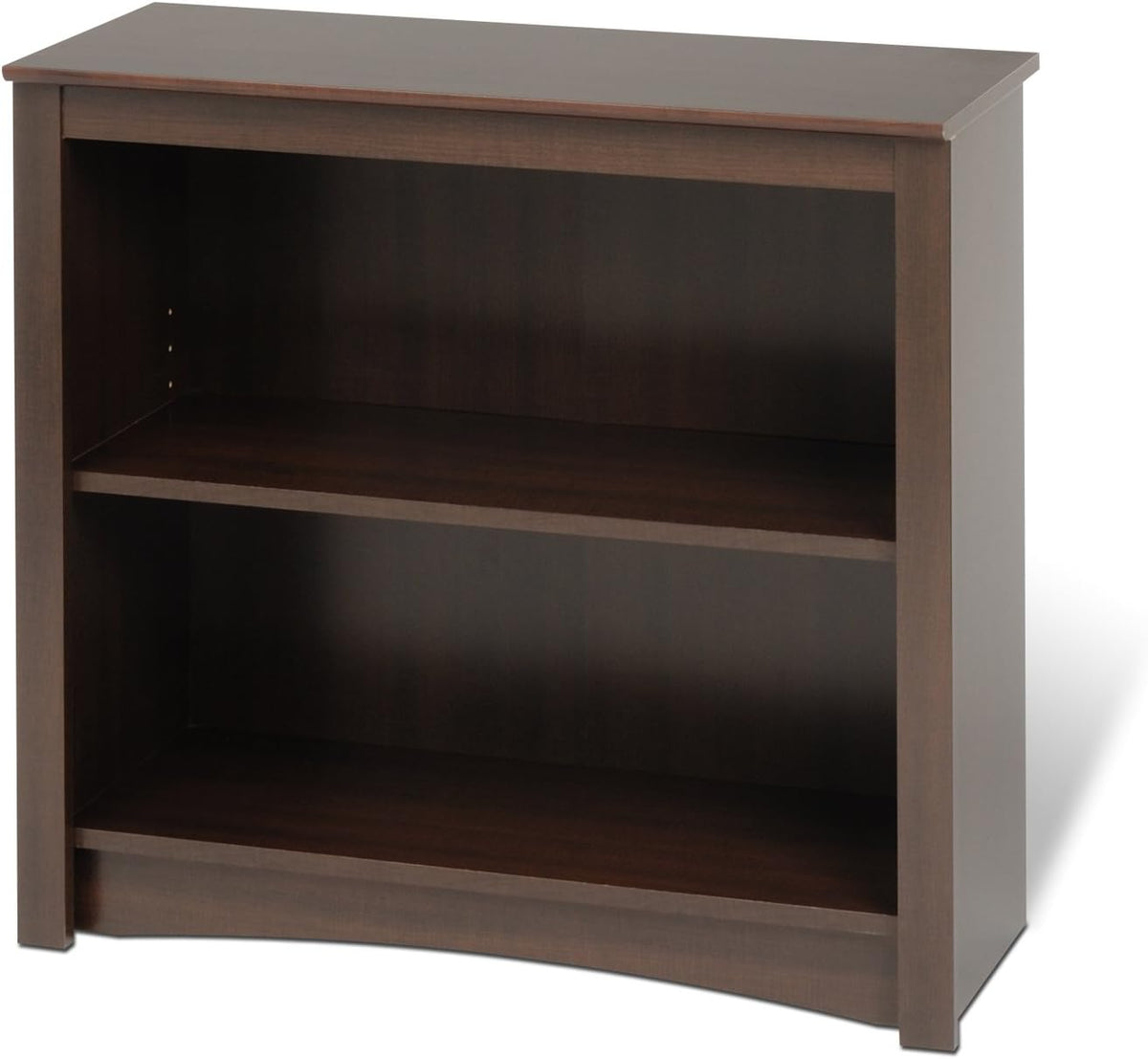 Espresso 2-shelf Bookcase E457509