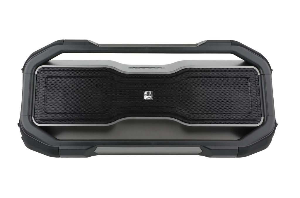 Metallic Gray Portable Wireless Bluetooth Speaker H528864