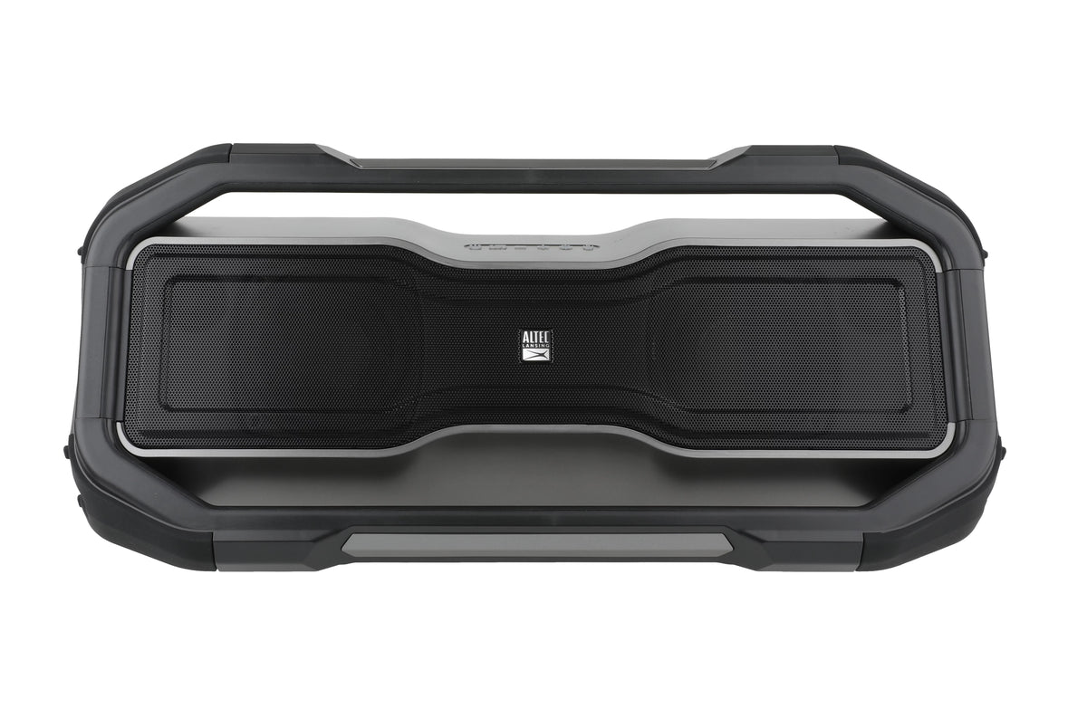 Metallic Gray Portable Wireless Bluetooth Speaker H528864