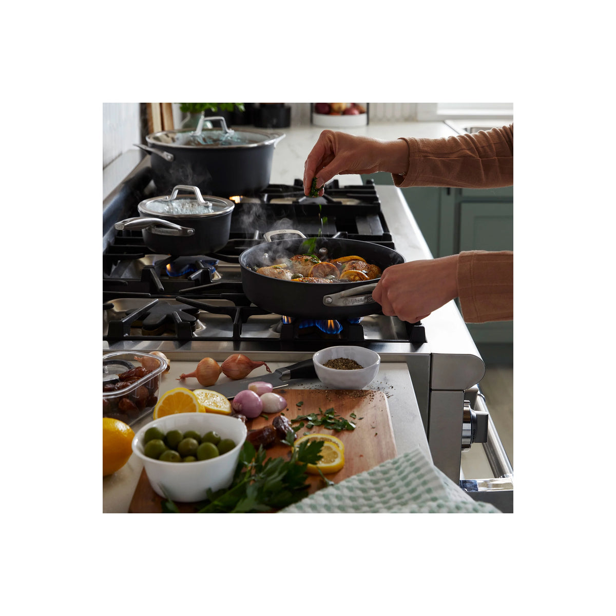 11-Inch Nonstick Square Griddle Pan Z495