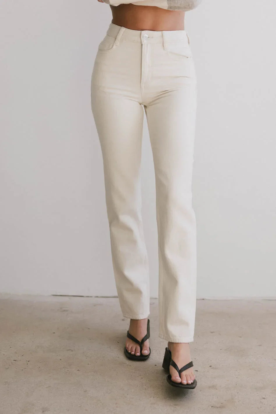 Straight Leg Jeans P1538