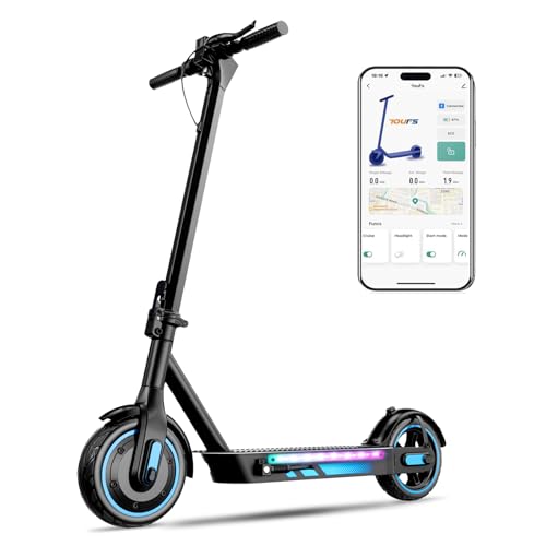Electric Scooter with 10" tire, Foldable, 25 Mph, 31 Miles Range I8008
