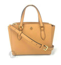 Saffiano Leather Mini Top Zip Tote Handbag Q120982
