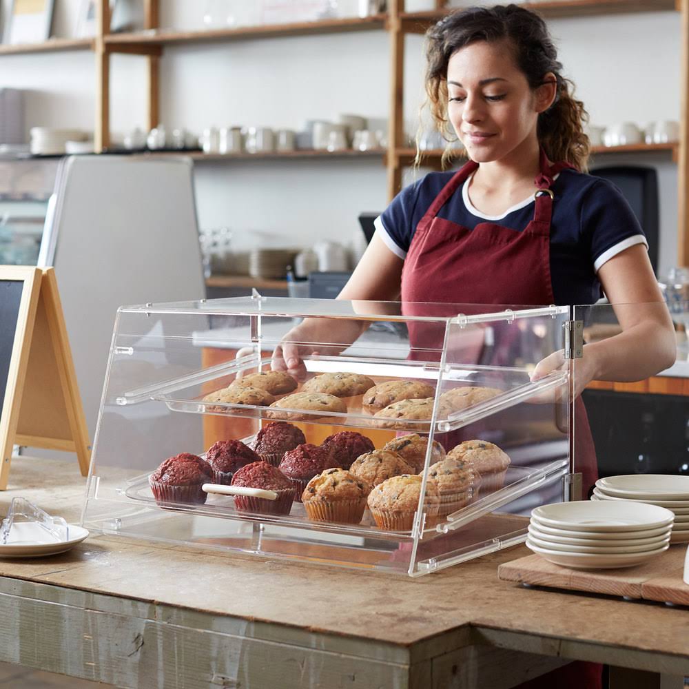 Bakery Display Case with Front and Rear Doors R741735