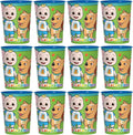 12 16oz Cups + 1 Birthday Balloon J235