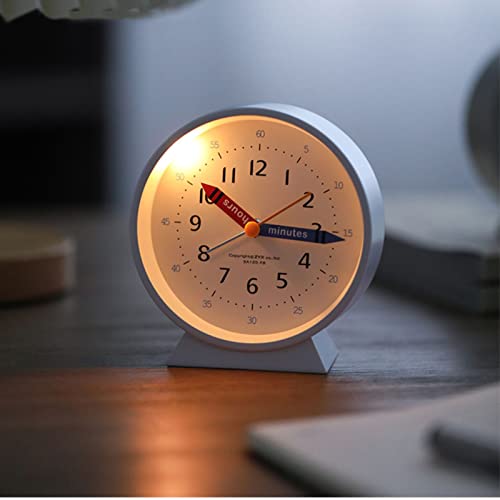 Small Digital Desk Clock with Nightlight L79526