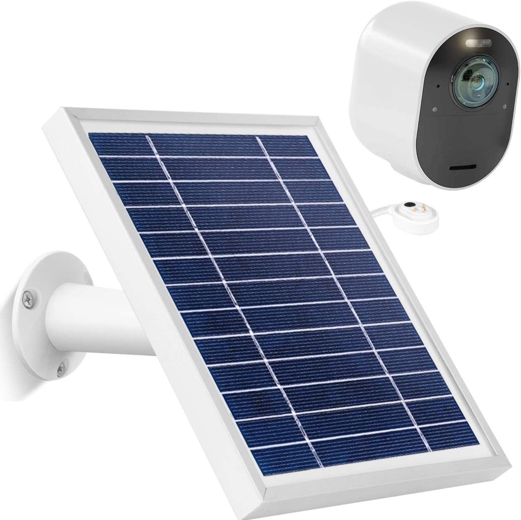 Solar Panel Charge with 11.5ft Waterproof Magnetic Power Cable, Adjustable Mount I393505
