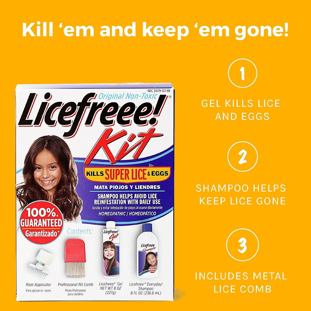 4 Piece Lice Killing Treatment Kit U24892