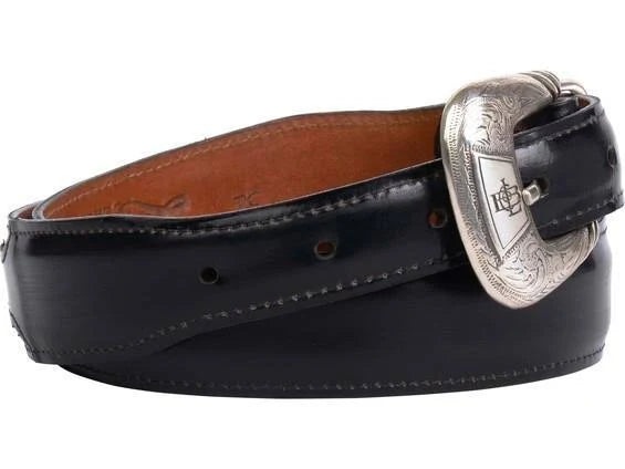 Black Tapered Goat Belt I725