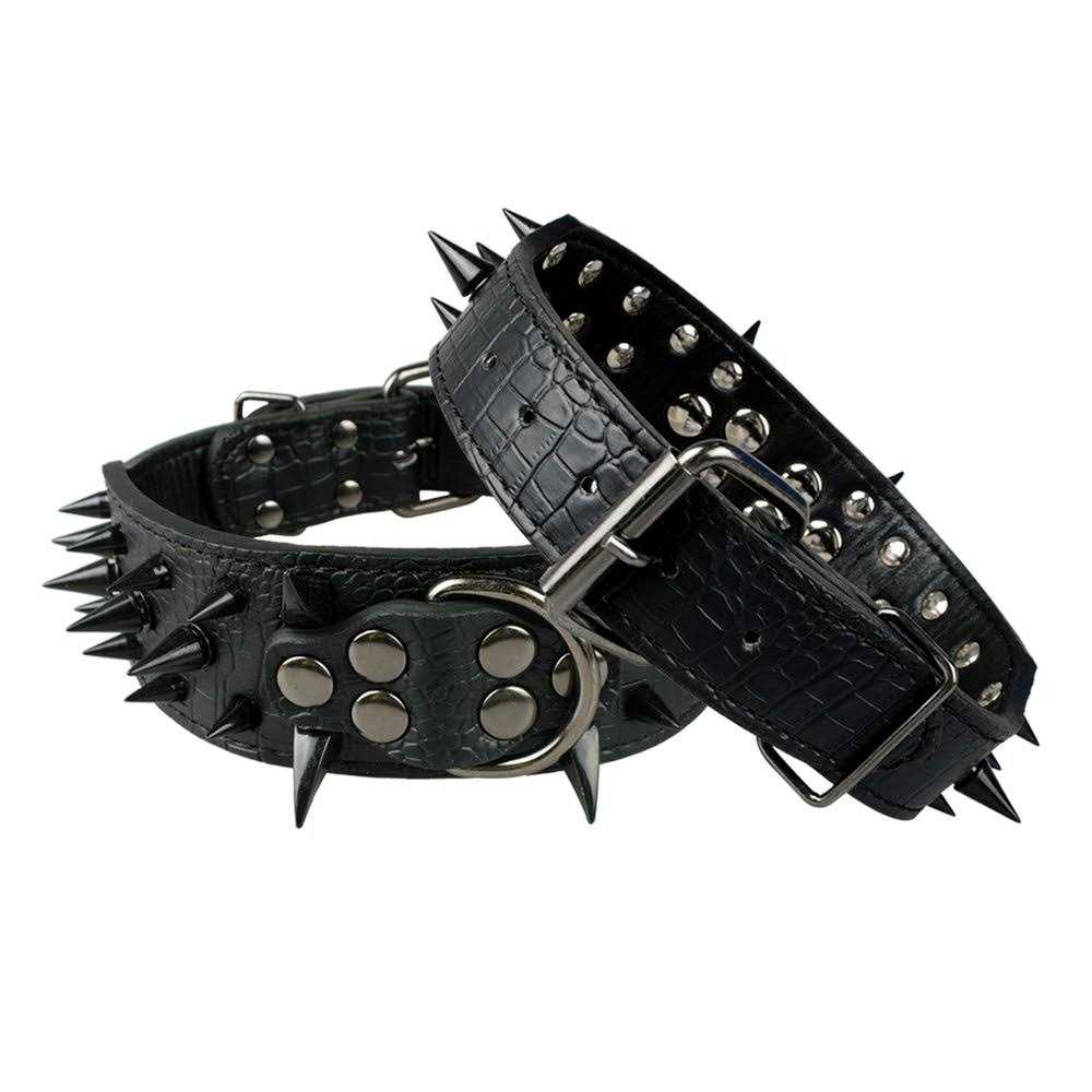 2 Inch Leather Dog Collar K149
