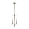 4 Light Brushed Nickel Foyer X640425