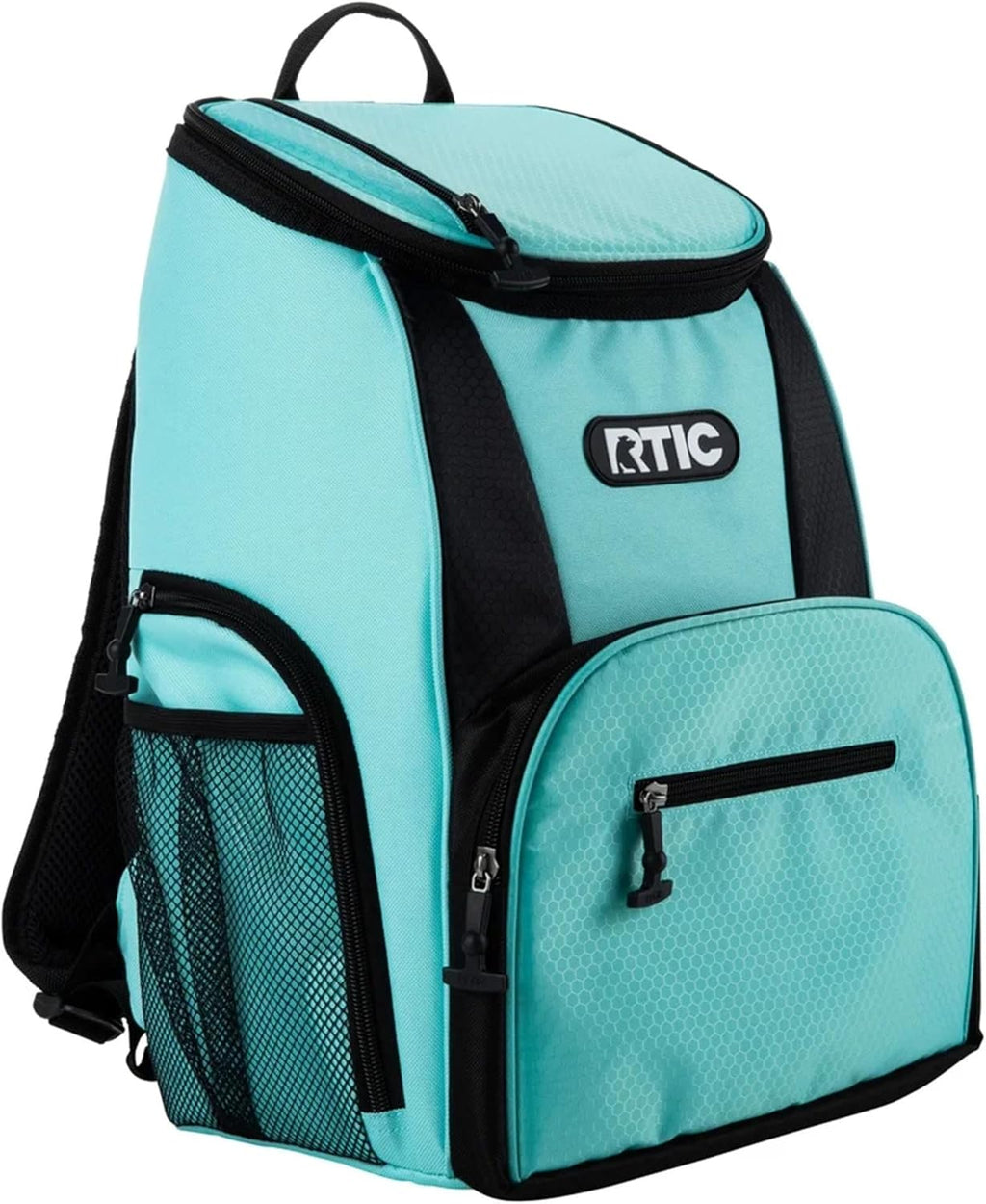 Lightweight Backpack Cooler, Aqua, 15 Can, Portable Insulated Bag X189