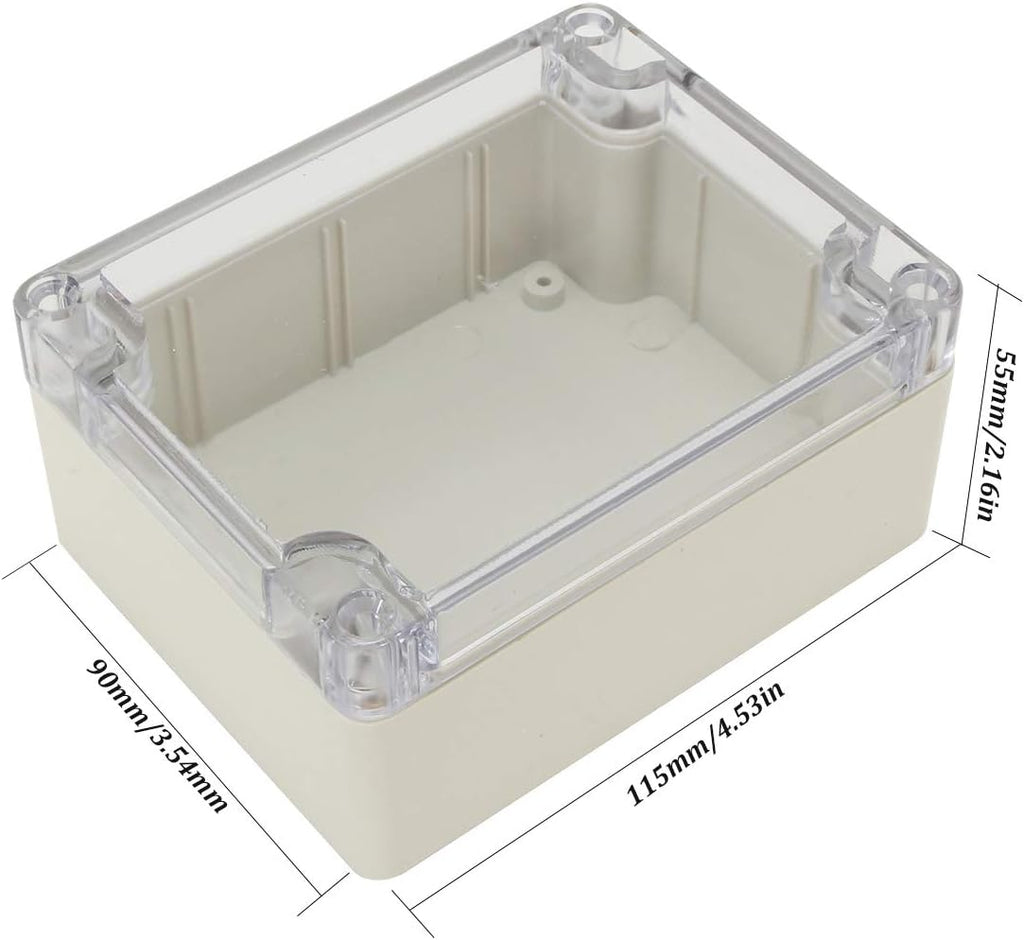 ABS Plastic IP65 Electrical Junction Box with Clear Cover G787