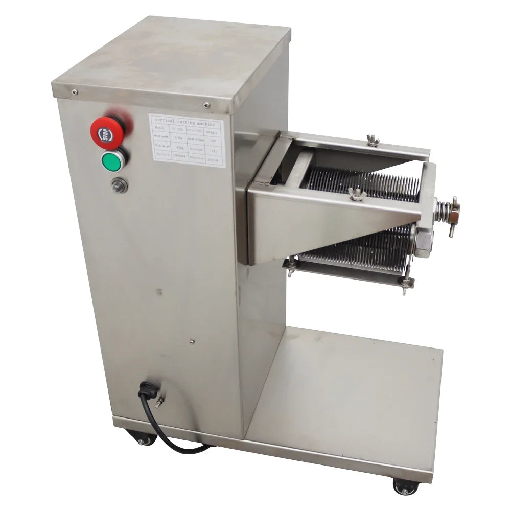 Commercial Fresh Meat Slicer Cutting Machine Stainless with 2.5mm Blade N1421
